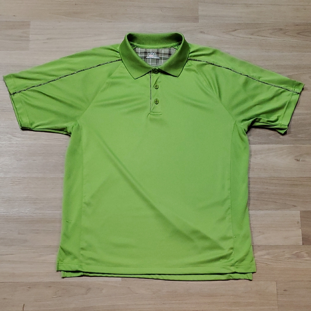 Under Armour Men's Lime Green Polo Shirt